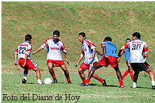 Firpo entrenando